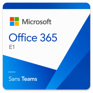 Office 365 E1 (Sans Teams)